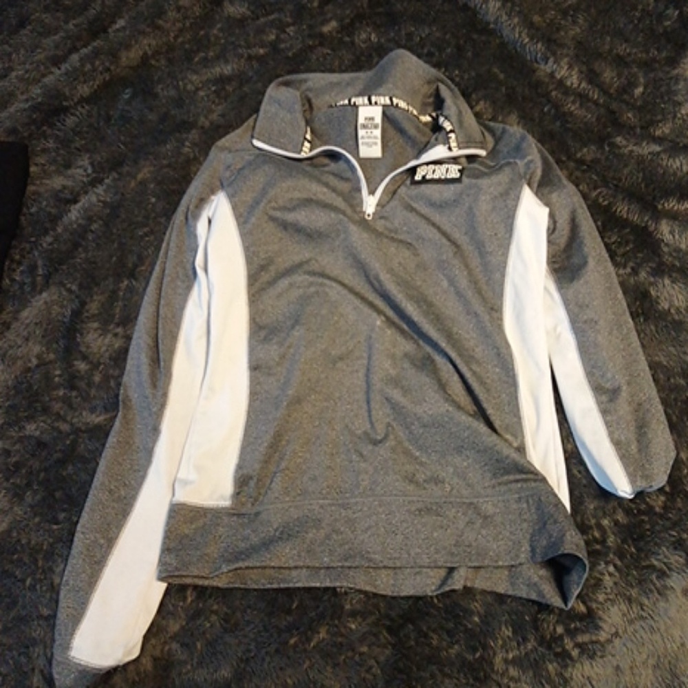 Victoria secret half zip pull over